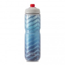 Polar Breakaway Bike Water Bottle Bolt Cobalt Blue/Silver Insulated 700ml