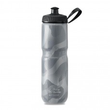 Polar Sport Insulated Water Bottle Contender Charcoal/Silver 710ml