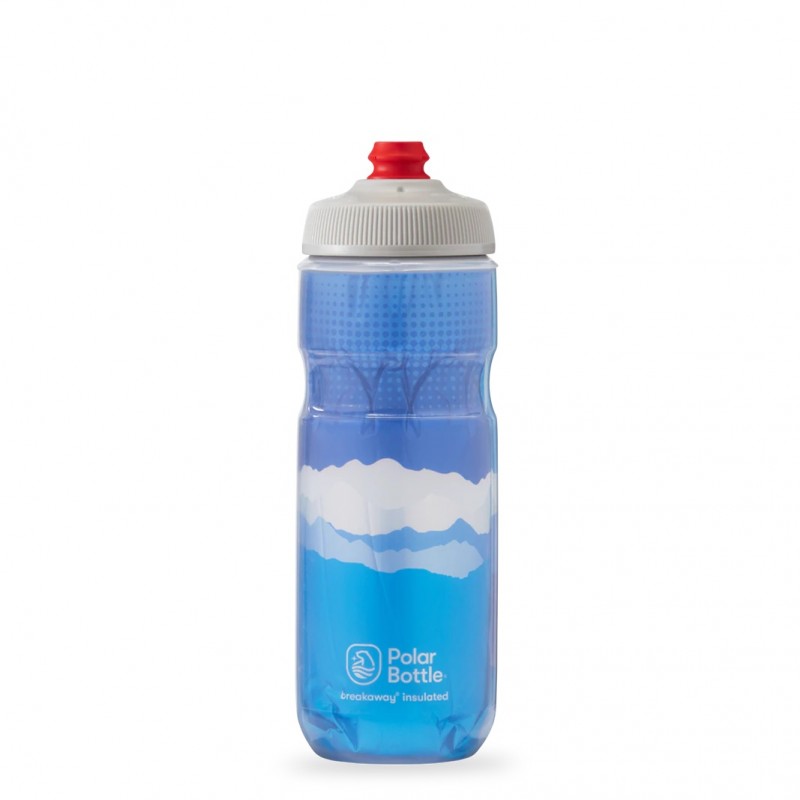 Polar Breakaway Dawn To Dusk Bike Water Bottle Blue Insulated 600ml