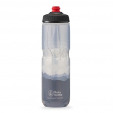 Polar Breakaway Dawn To Dusk Bike Water Bottle Charcoal/White Insulated 700ml