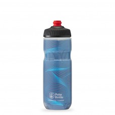 Polar Breakaway Jersey Knit Bike Water Bottle Night Blue Insulated 600ml