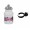 Polisport Speedy Mouse White Pink With Black Holder Water Bottle 300ml