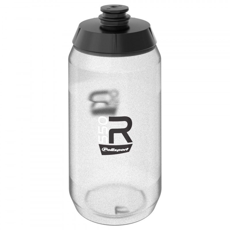 Polisport Water Bottle 550ml Clear