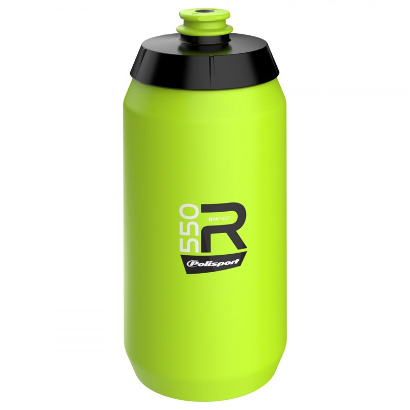 Polisport Water Bottle 550ml Lime Green