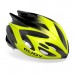 Rudy Project Rush Unisex Cycling Road Helmet Shiny Black/Fluo Yellow