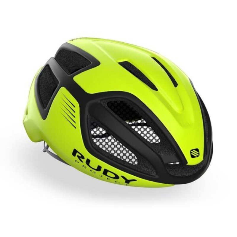 Rudy Project Spectrum Unisex Cycling Road Helmet Yellow Fluo/ Black