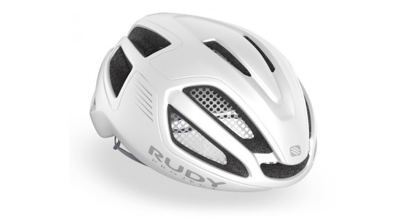 rudy project cyclist wearing helmet