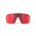 Rudy Project Spinshield Black Matte - Multilaser Red Glasses
