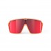 Rudy Project Spinshield Black Matte - Multilaser Red Glasses