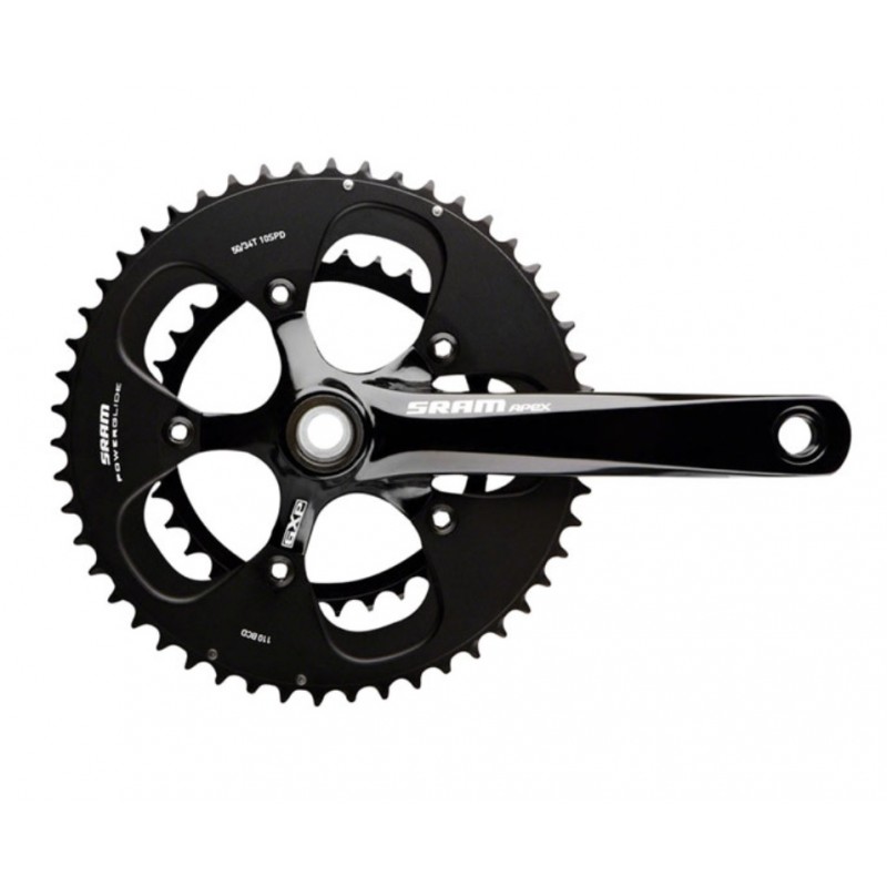 SRAM Apex 172.5mm 50-34 Crankset with GXP Bottom Bracket