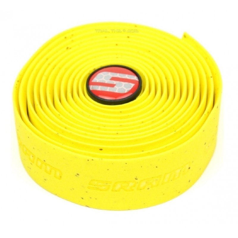 SRAM Cork Handle Bar Tape Yellow