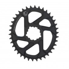 SRAM Eagle X-Sync 2 Oval Direct Mount Chainring Black 6mm Offset-38T