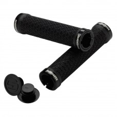 SRAM Locking Grips With Double Clamps and End Plugs Black
