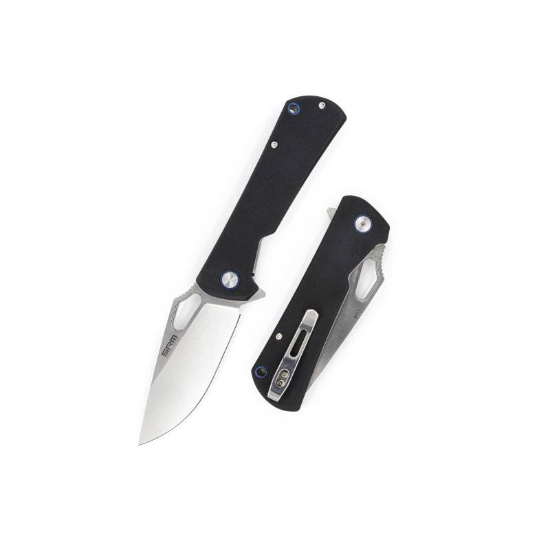 SRM Folding Blade Knife 1168-Black