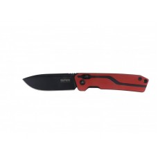 SRM Folding Blade Knife 7228L-Gv-Red