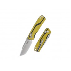 SRM Folding Blade Knife 7228L-Gw-Yellow