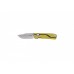 SRM Folding Blade Knife 7228L-Gw-Yellow