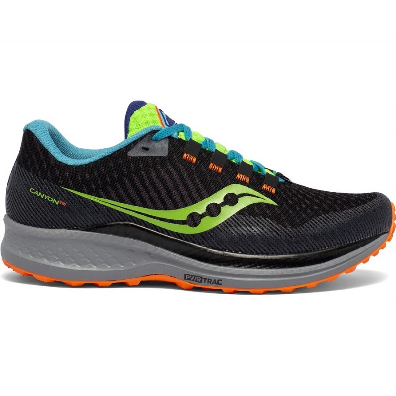 Saucony Canyon TR Men's Running Shoe Future Black