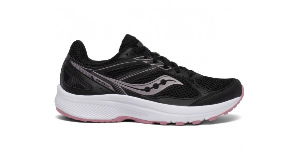 Buy Saucony Cohesion 14 Wide Women Running Shoe Black Pink