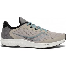 Saucony Freedom 4 Men's Running Shoe Stone/Alloy