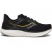 Saucony Hurricane 23 Wide Men's Running Shoe Black/ViziGold