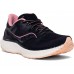 Saucony Hurricane 23 Wide Women's Running Shoe Black/Rose Water