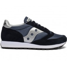 Saucony Jazz 81 Men's Running Shoe Navy/Silver