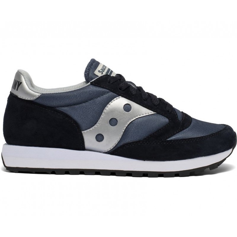 Saucony Jazz 81 Men's Running Shoe Navy/Silver