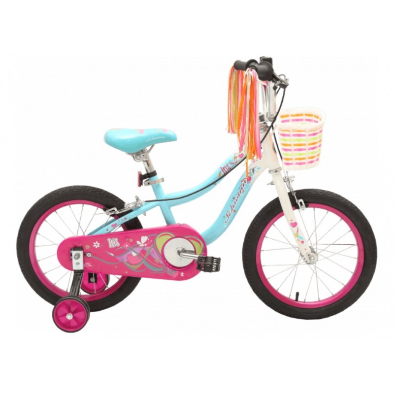 Schwinn Iris 16T Girls Kids Bike White Blue 2018 (PMS305)