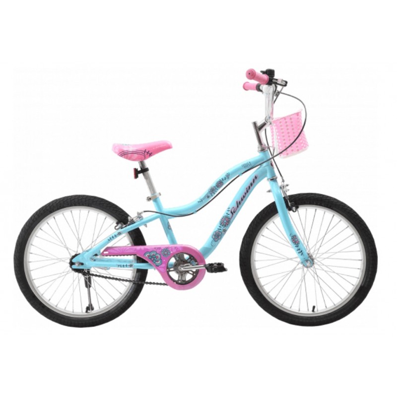 Schwinn Mist 20T Girls Kids Bike Blue Pink
