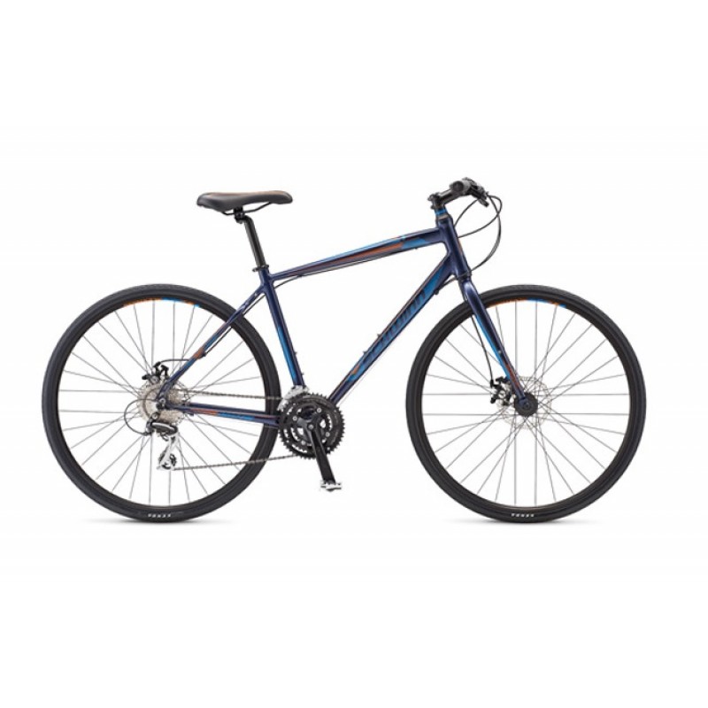 Schwinn Super Sport 2 Disk Hybrid Bike 2017 Matte Navy Blue