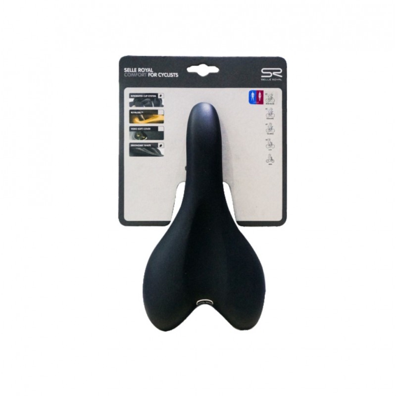 Selle Royal RVS Mountain Cycling Saddle Black