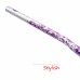 Shikra Ergonomic Curved Bicycle Handlebar Purple/Silver (31.8X780MM)