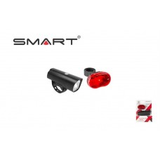 Smart Touring 30 Cycle Front & Rear Light Black