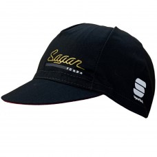 Sportful Cap GF Sagan Black Ruby Wine