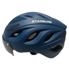 Starburg In Mold Pc Shell with Eps Liner MTB Cycling Helmet Navy Blue (SBH108)  (FREE 700ml Sahoo water bottle worth RS 399)