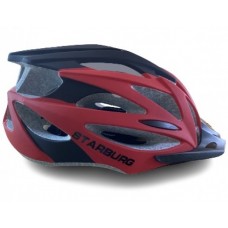 Starburg In Mold Pc Shell with Eps Liner MTB  Cycling Helmet Black/Red (SBH08 )