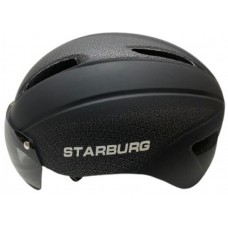 Starburg In Mold Pc Shell with Eps Liner MTB Cycling Helmet Black (SBH105)  (FREE 700ml Sahoo water bottle worth RS 399)