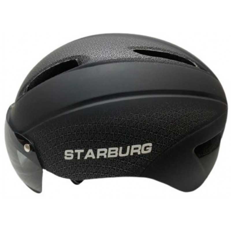 Starburg In Mold Pc Shell with Eps Liner MTB Cycling Helmet Black (SBH105)  (FREE 700ml Sahoo water bottle worth RS 399)