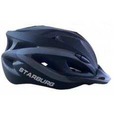 Starburg In Mold Pc Shell with Eps Liner MTB Cycling Helmet Black/Grey (SBH19)