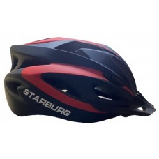 Starburg In Mold Pc Shell with Eps Liner MTB Cycling Helmet Black/Red (SBH19)