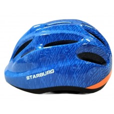 Starburg In Mold Pc Shell with Eps Liner Kids Cycling Helmet Blue Orange (SBH116)