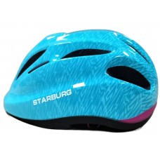 Starburg In Mold Pc Shell with Eps Liner Kids Cycling Helmet Blue Purple (SBH116)