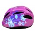 Starburg In Mold Pc Shell with Eps Liner Kids Cycling Helmet Purple Flower (SBH116)
