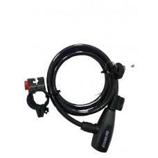 Starburg Bike Cable Lock Black
