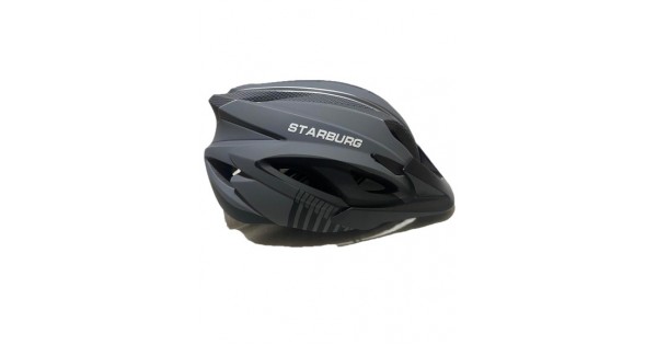 Starburg In Mold Pc Shell with Eps Liner MTB Cycling Helmet Grey