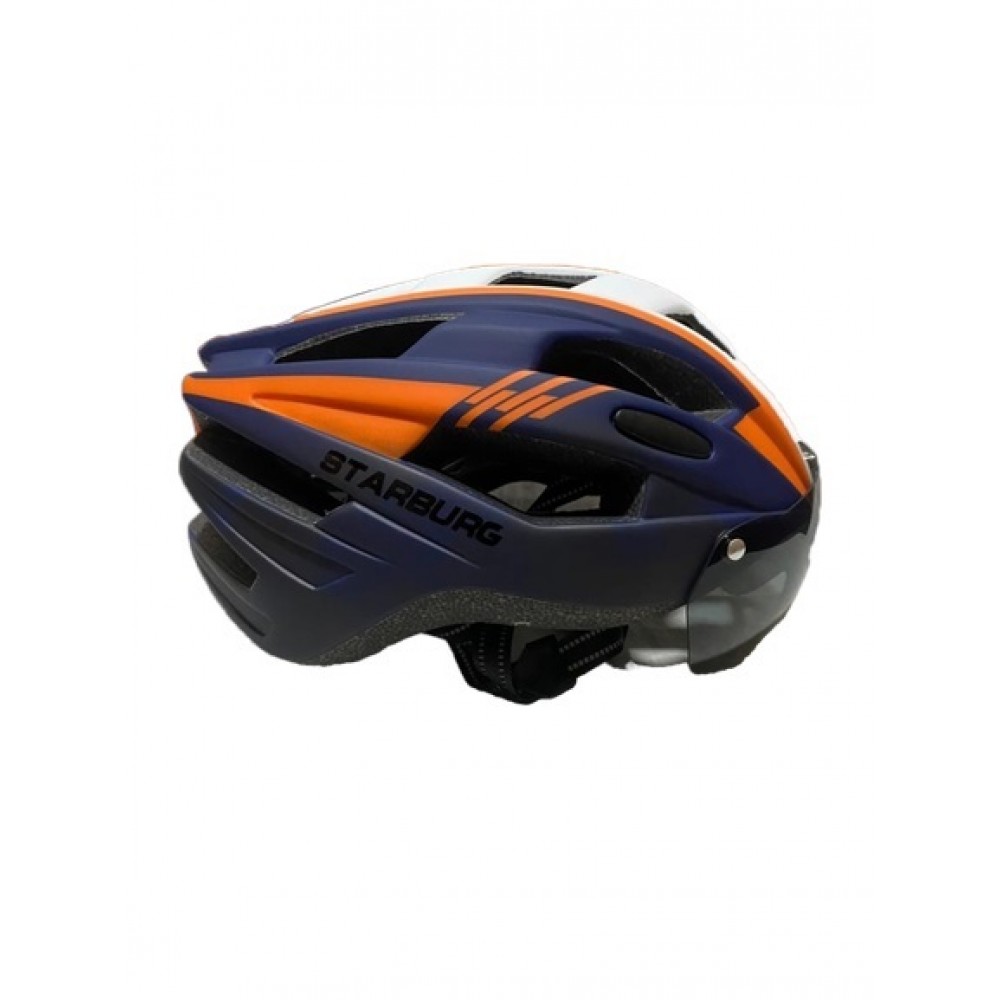 Orange deals cycling helmet
