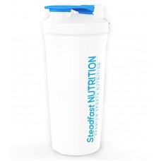 Steadfast Nutrition 600ml Shaker White/Blue