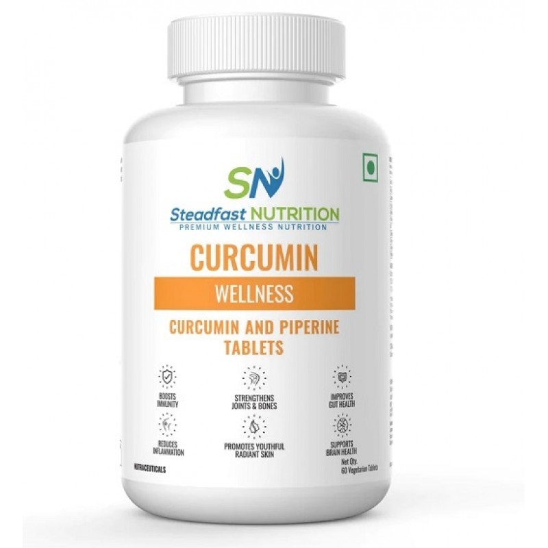 Steadfast Nutrition Wellness Curcumin (60 Tablets)