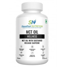 Steadfast Nutrition Wellness Mct-oil With Sustained Realease Caffeine (60 Capsules)